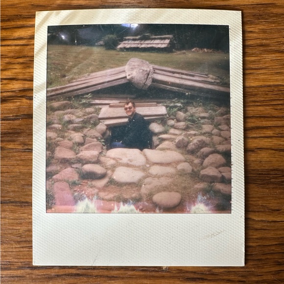 Vintage Polaroid 600 Sun600 LMS Instant Film Camera in Silver and Black, Works. - Picture 9 of 10